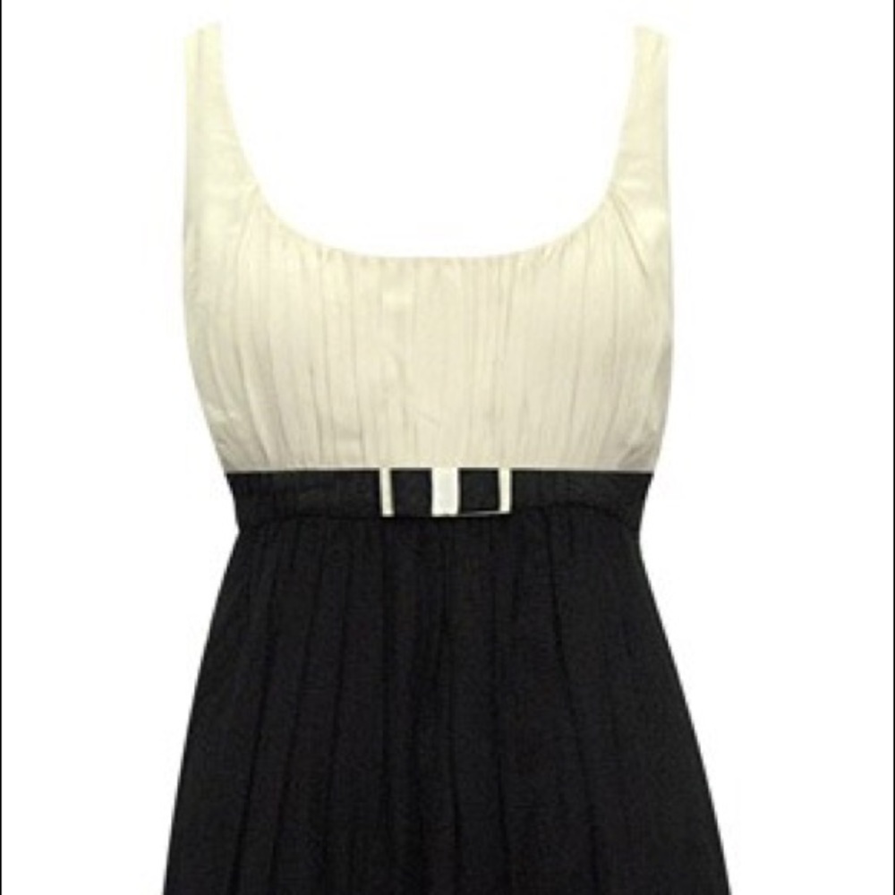 Yoana Baraschi Black and Ecru Dress NWT